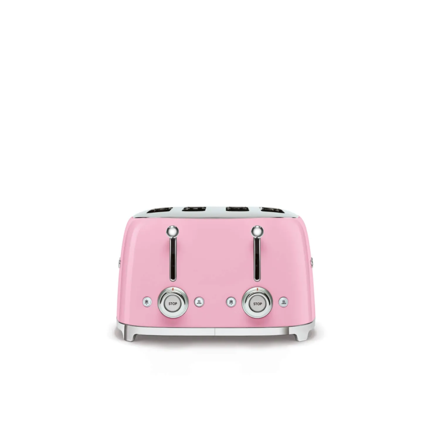 Smeg 50's Style Retro TSF03 4 Slice Toaster - Pink