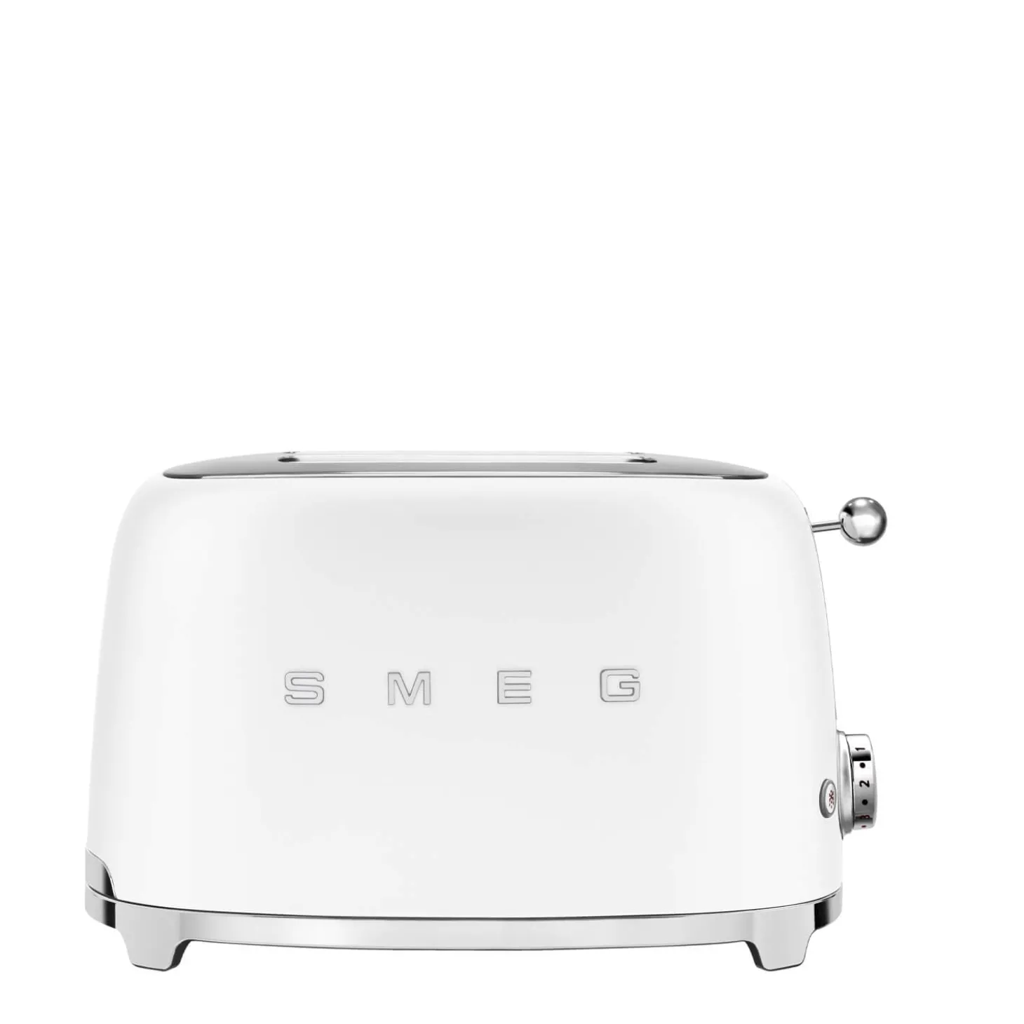 Smeg 50's Style Retro TSF01 2 Slice Toaster - Matte White
