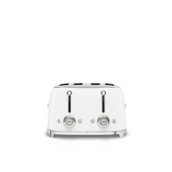 Smeg 50's Style Retro TSF03 4 Slice Toaster - White