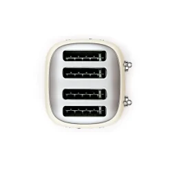 Smeg 50's Style Retro TSF03 4 Slice Toaster - Cream