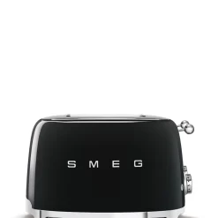 Smeg 50's Style Retro TSF03 4 Slice Toaster - Black