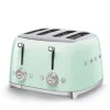 Smeg 50's Style Retro TSF03 4 Slice Toaster - Pastel Green