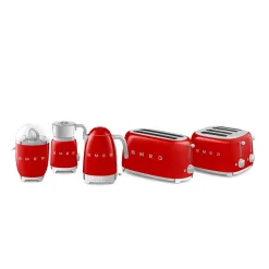 Smeg 50's Style Retro TSF03 4 Slice Toaster - Red