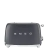 Smeg 50's Style Retro TSF01 2 Slice Toaster - Slate Grey