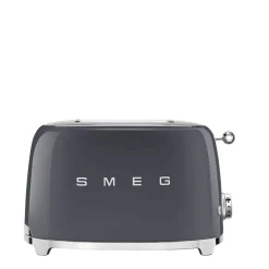 Smeg 50's Style Retro TSF01 2 Slice Toaster - Slate Grey