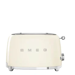 Smeg 50's Style Retro TSF01 2 Slice Toaster - Cream