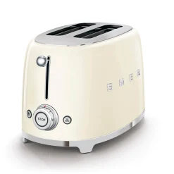 Smeg 50's Style Retro TSF01 2 Slice Toaster - Cream