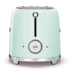 Smeg 50's Style Retro TSF01 2 Slice Toaster - Pastel Green