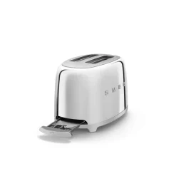 Smeg 50's Style Retro TSF01 2 Slice Toaster - Chrome