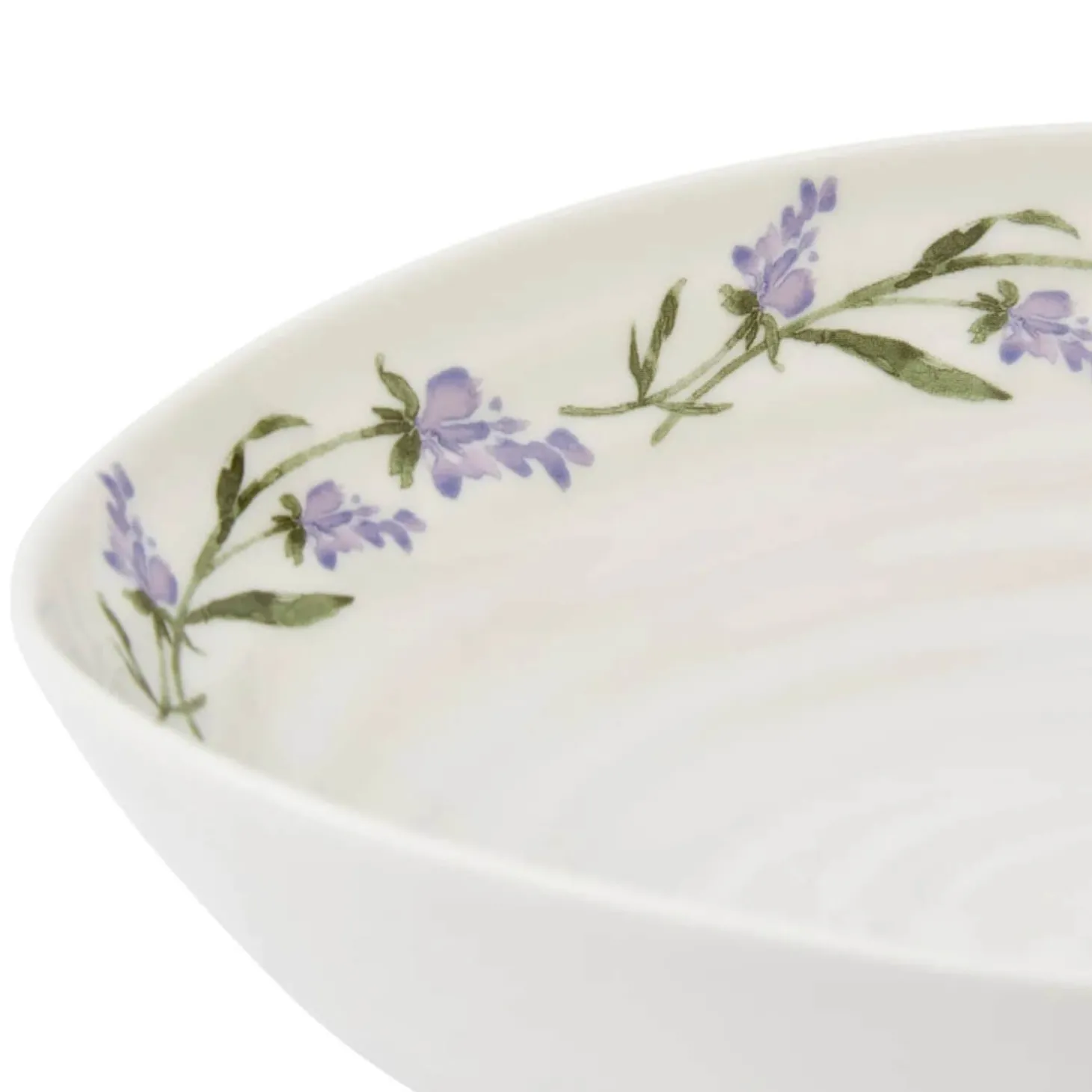 Sophie Conran Porcelain 23.5cm Pasta Bowl - Lavandula