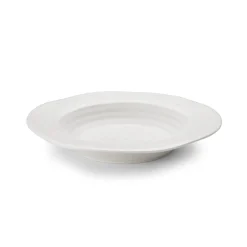 Sophie Conran Porcelain 25cm Rimmed Soup Plate - White