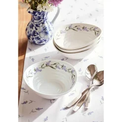 Sophie Conran Porcelain 12-Piece Dinner Set - Lavandula