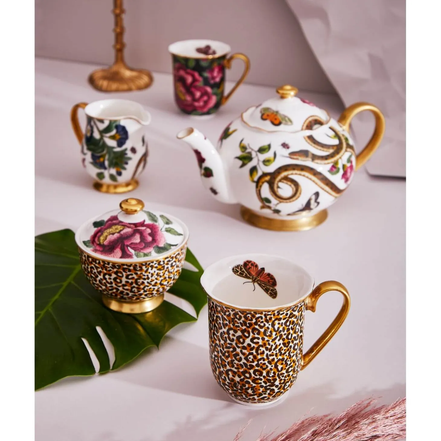 Spode Creatures Of Curiosity 4 Piece Mug Gift Set