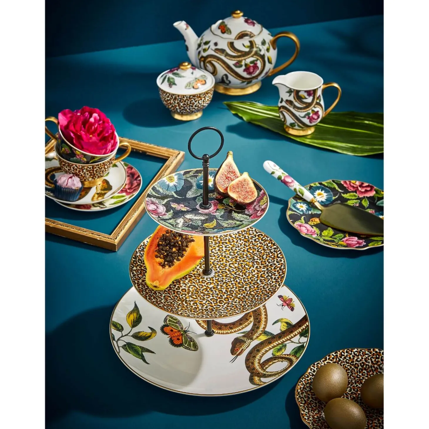 Spode Creatures Of Curiosity 4 Piece Serveware Gift Set