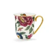 Spode Creatures of Curiosity Mug - Floral / Cream