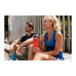 Stanley IceFlow 890ml Flip Straw Travel Tumbler - Tigerlily Plum