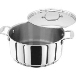 Stellar 7000 Stainless Steel Casserole - 24cm