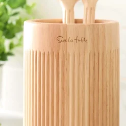 Sur La Table Colour Me Happy 4-Piece Utensil Set With Holder