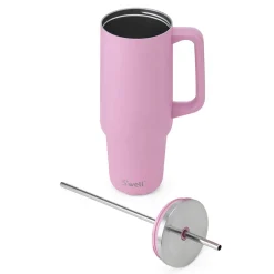 S'well 1.18 Litre XL Travel Tumbler - Hydrangea Pink