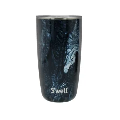 S'well 530ml Travel Tumbler with Lid - Azurite Marble