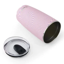 S'well 530ml Travel Tumbler with Lid - Lavender Swirl