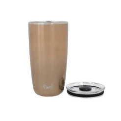 S'well 530ml Travel Tumbler with Lid - Pyrite
