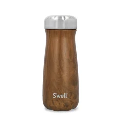 S'well 470ml Traveler Reusable Water Bottle - Teakwood