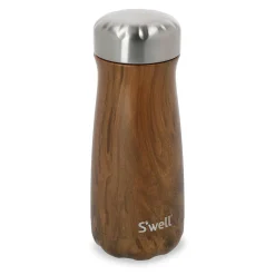S'well 470ml Traveler Reusable Water Bottle - Teakwood