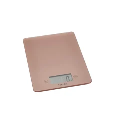 Taylor Pro Glass Digital 5Kg Kitchen Scales - Rose Gold