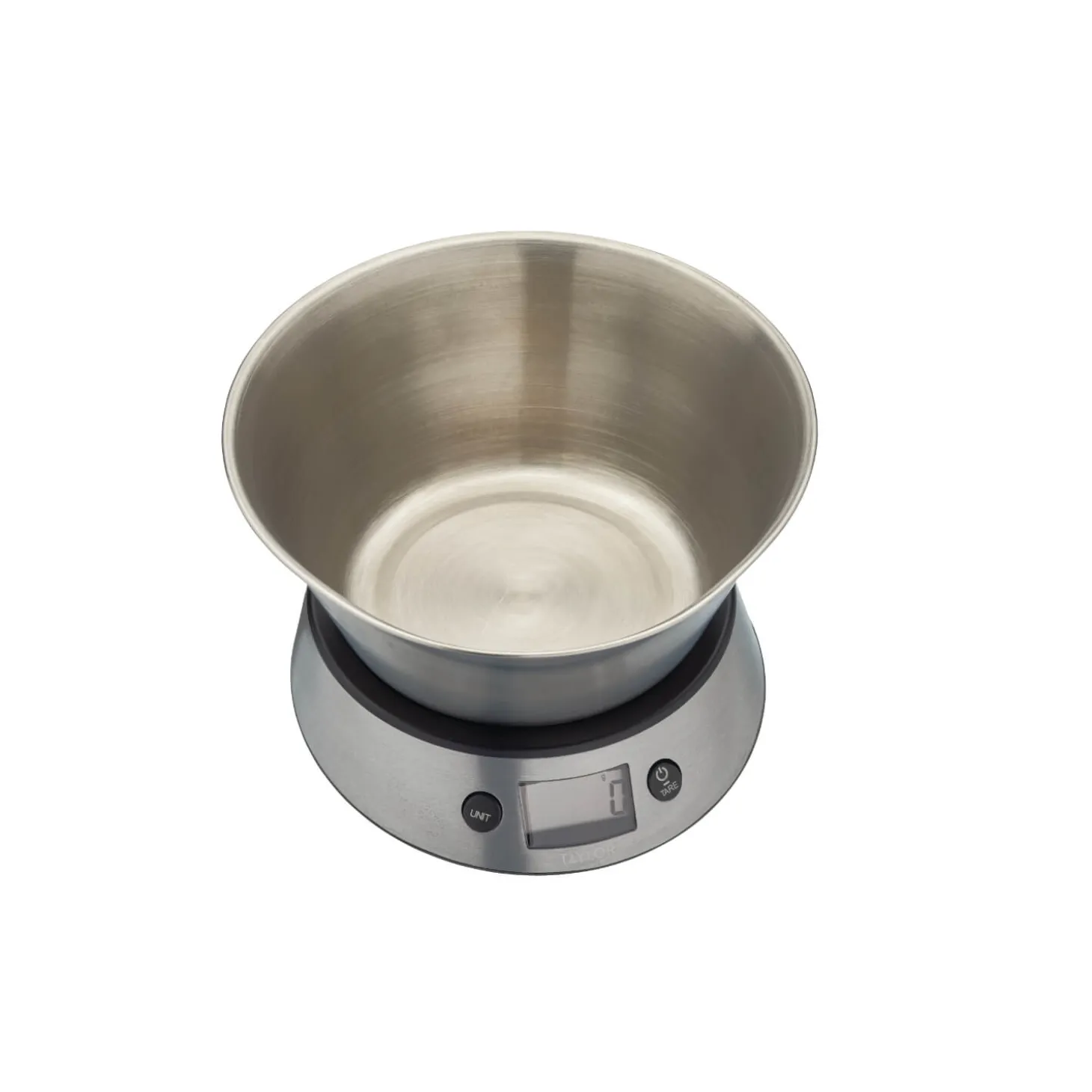 Taylor Pro Stainless Steel 5kg Weighing Bowl Digital Scale