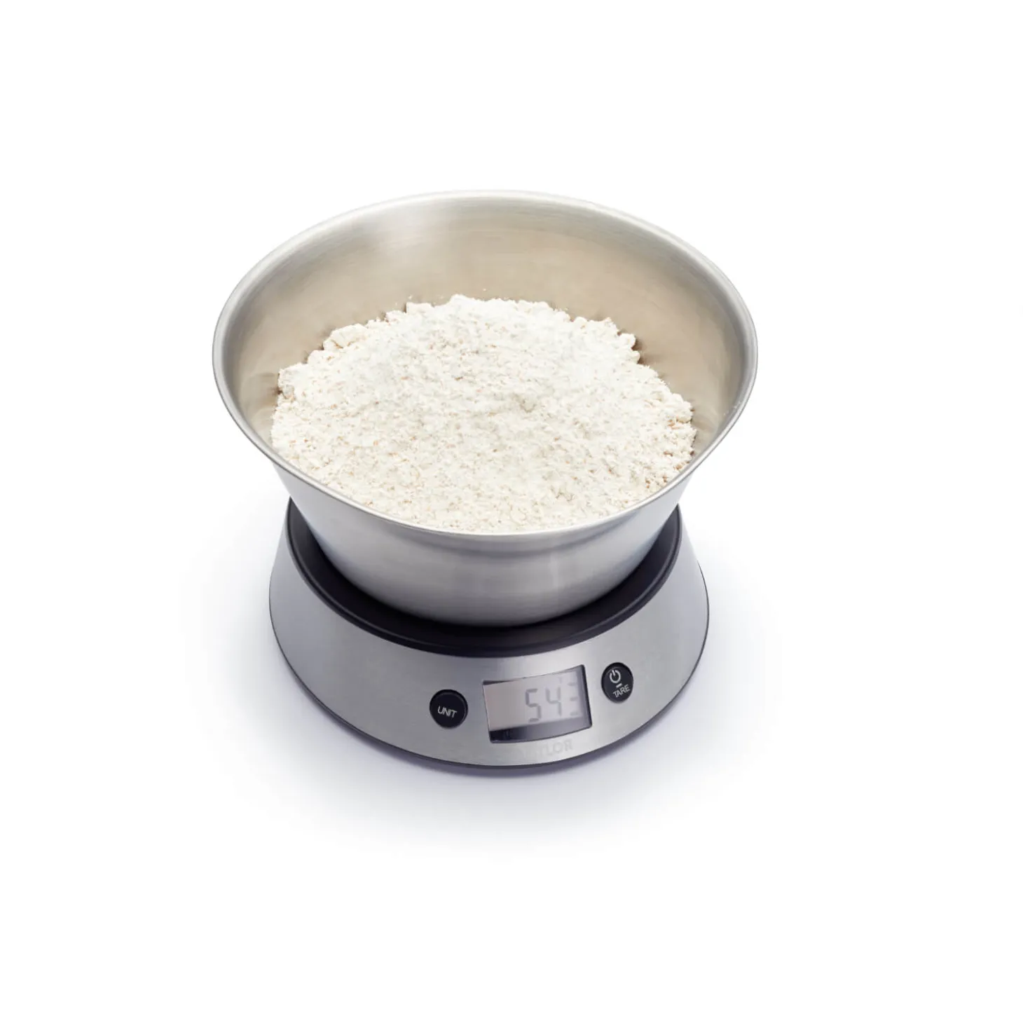Taylor Pro Stainless Steel 5kg Weighing Bowl Digital Scale