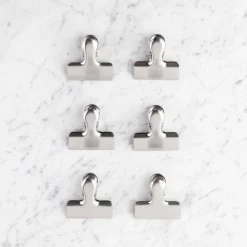 Taylor's Eye Witness 6 Piece Small Bag Clip Set - Stainless Steel