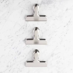 Taylor's Eye Witness 3 Piece Medium Bag Clip Set - Stainless Steel