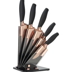 Taylor's Eye Witness Brooklyn 5 Piece Fan Knife Set - Rose Gold