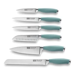 Taylor's Eye Witness 13cm Syracuse Santoku Knife - Aqua
