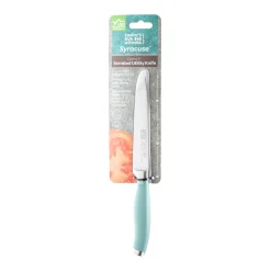 Taylor's Eye Witness 13cm Syracuse Serrated Utility Knife - Aqua