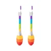 Taylor's Eye Witness 2-Piece Mini Silicone Tong Set - Rainbow