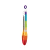 Taylor's Eye Witness Stainless Steel Silicone Tongs - Rainbow