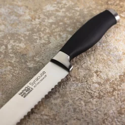 Taylor's Eye Witness Syracuse 20cm Bread Knife - Black