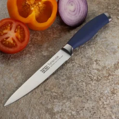 Taylor's Eye Witness Syracuse 13cm Serrated Utility Knife - Denim