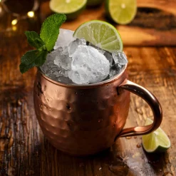 Taylor's Eye Witness Taproom Stainless Steel 450ml Moscow Mule Mug - Hammered Copper