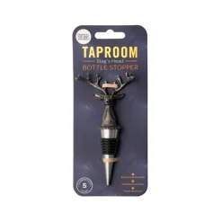 Taylor's Eye Witness Taproom Classic Stag Wine Bottle Stopper - Pewter