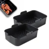 Tower Air Fryer Rectangular Solid Trays - Pack of 2