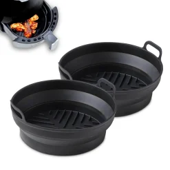 Tower Air Fryer Round Foldable Trays - Pack of 2