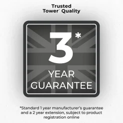 Tower T17137WHT Vortx 8.5L Dual Basket Digital Air Fryer - White