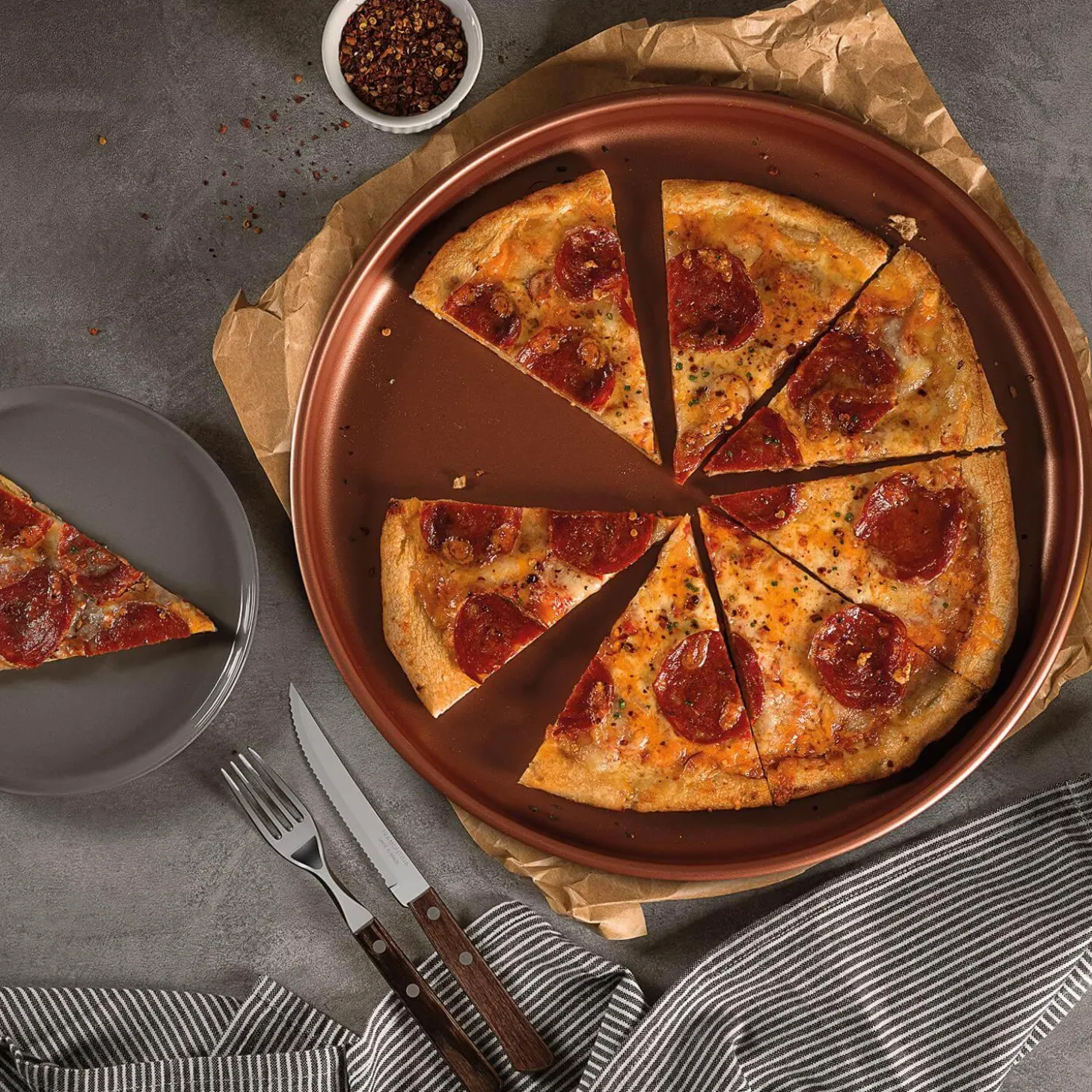 Tramontina Churrasco 8-Piece Steak Knife & Fork Set