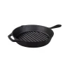 Tramontina Pre-Seasoned Cast Iron Round Griddle Pan - 28cm