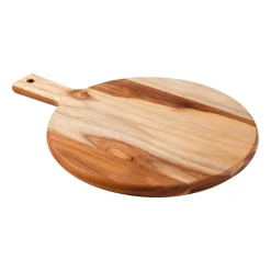 Tramontina Teak 30cm Round Handled Chopping Board