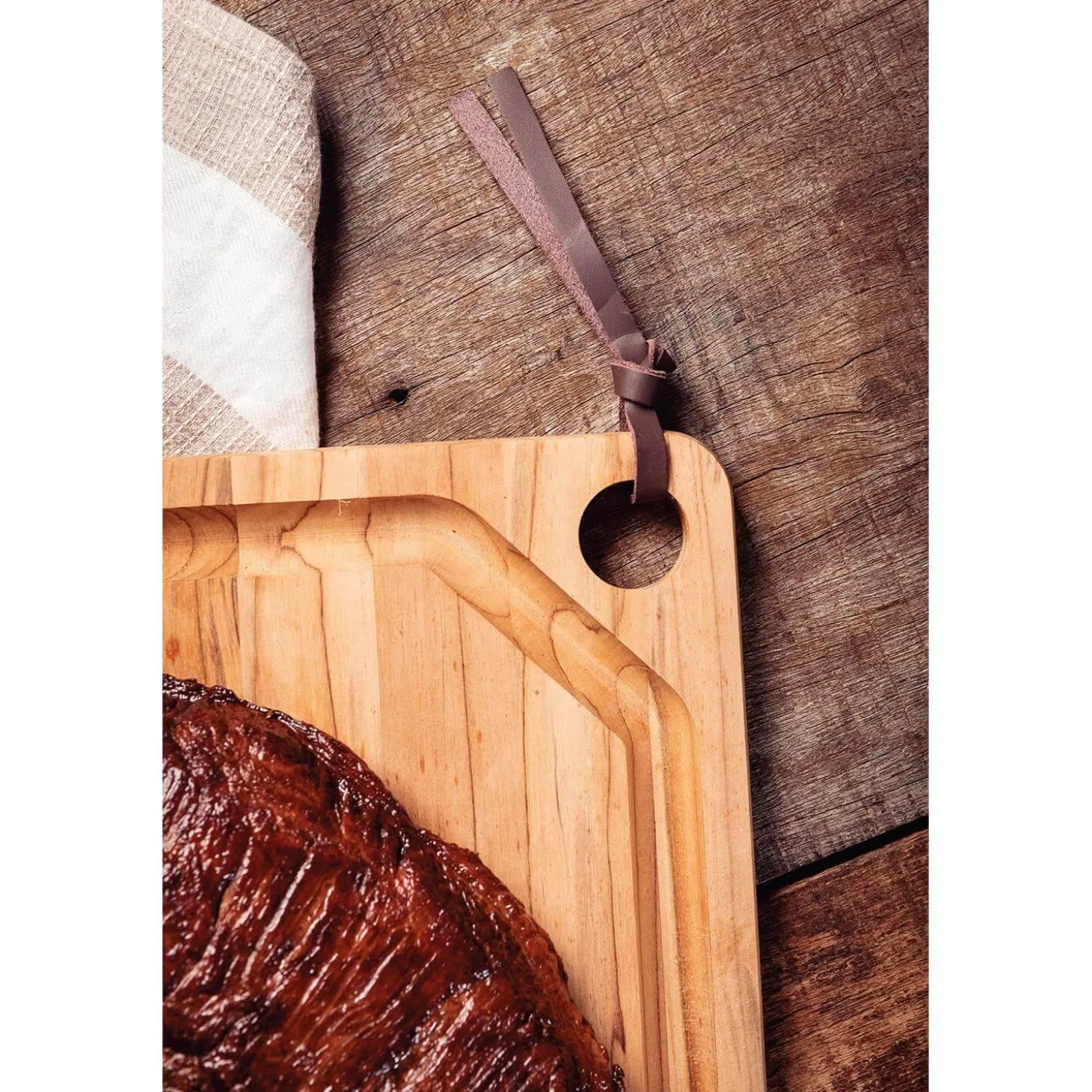 Tramontina Teak 49cm x 28cm Chopping Board