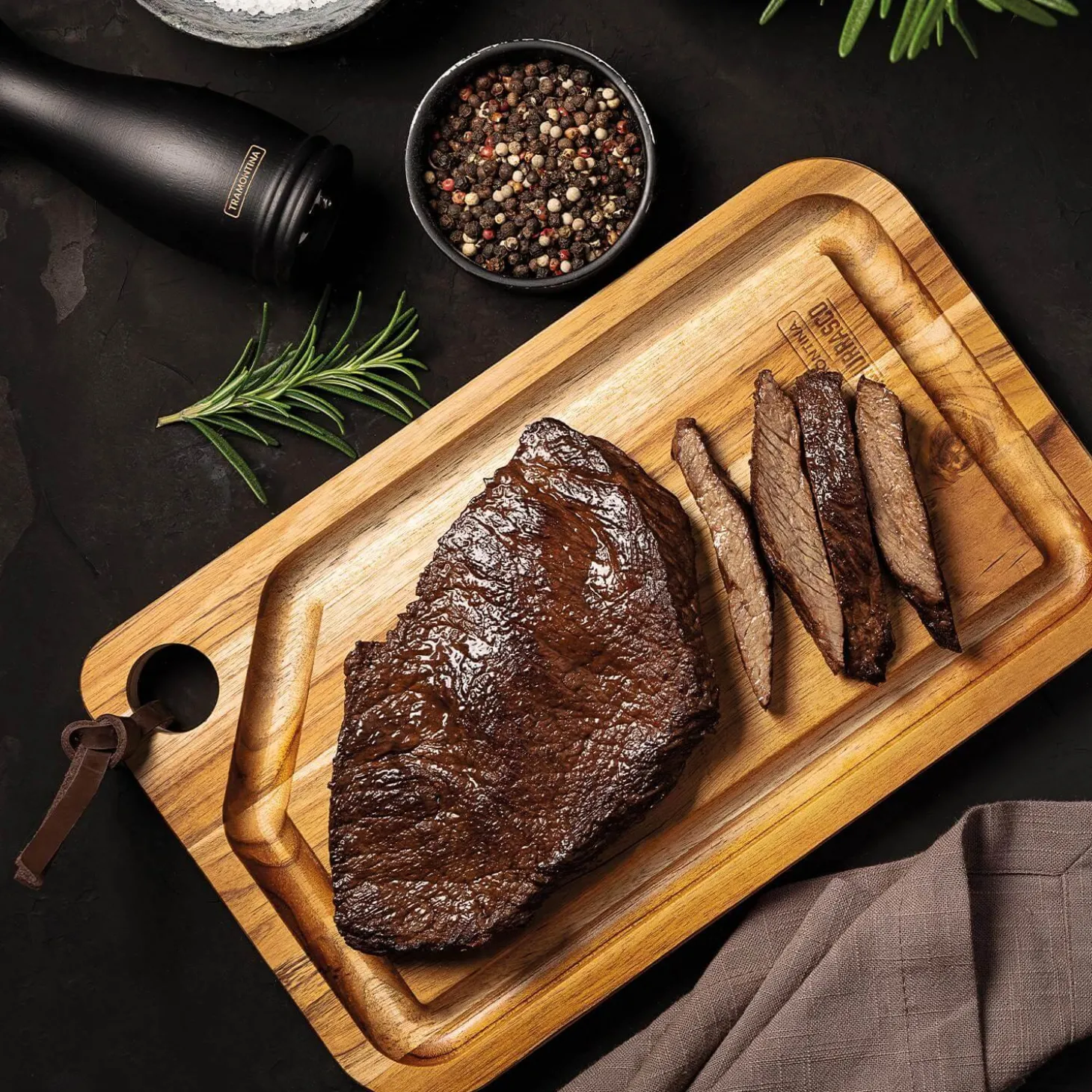 Tramontina Teak 49cm x 28cm Chopping Board